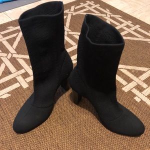 Charles David sock booties size 8M Black